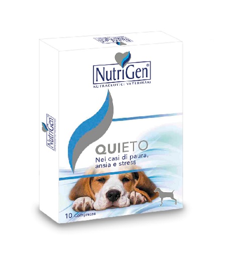 QUIETO CANE 10 COMPRESSE NUTRIGEN - goldeneffe.it