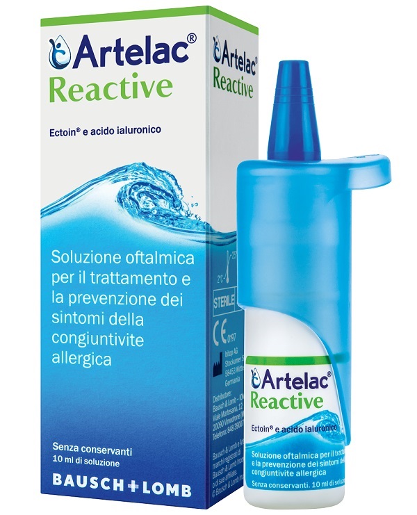 ARTELAC REACTIVE SOLUZIONE OFTALMICA MULTIDOSE FLACONE 10 ML - goldeneffe.it