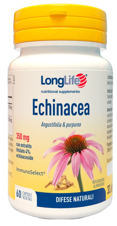 LONGLIFE ECHINACEA 60 CAPSULE VEGETALI - goldeneffe.it
