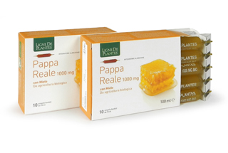 PAPPA REALE 1000 MG BIOLOGICO 10 AMPOLLE BEVIBILI DA 10 ML - goldeneffe.it