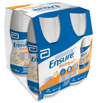 ENSURE NUTRIVIGOR VANIGLIA 4 BOTTIGLIE DA 220 ML - goldeneffe.it