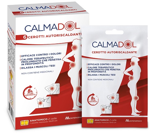 CALMADOL CEROTTO RISCALDANTE PACK 6 PEZZI - goldeneffe.it