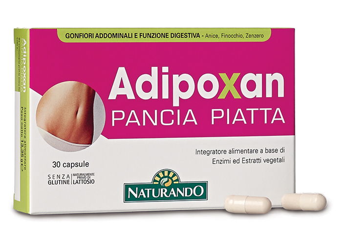 ADIPOXAN PANCIA PIATTA 30 CAPSULE - goldeneffe.it