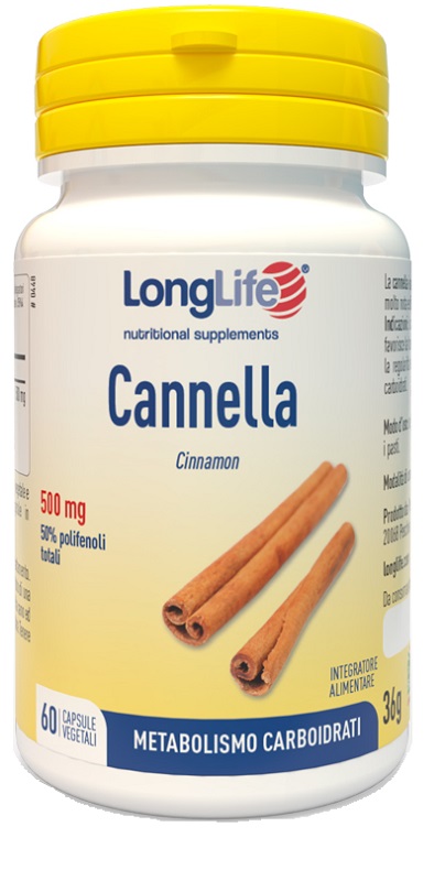 LONGLIFE CANNELLA 60 CAPSULE - goldeneffe.it