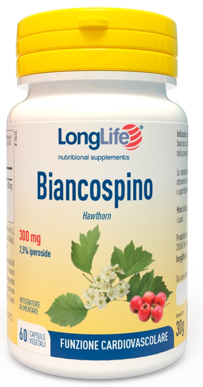 LONGLIFE BIANCOSPINO 60 CAPSULE VEGETALI - goldeneffe.it