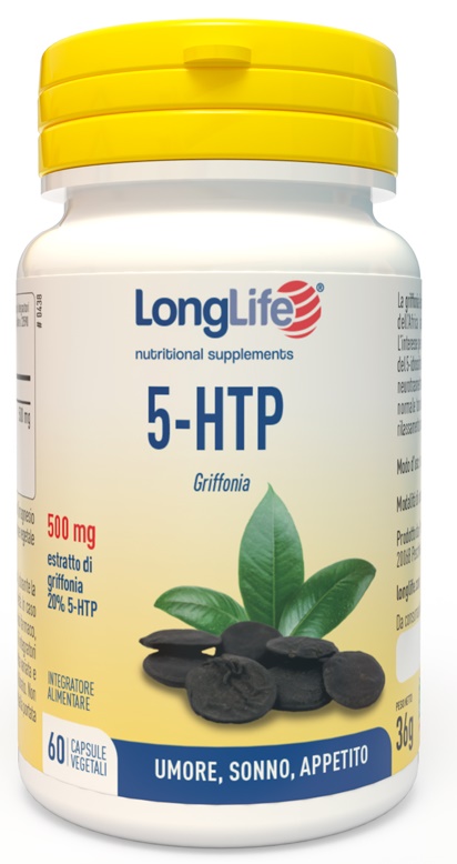 LONGLIFE 5-HTP 60 CAPSULE VEGETALI - goldeneffe.it