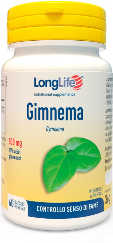 LONGLIFE GIMNEMA 60 CAPSULE VEGETALI - goldeneffe.it