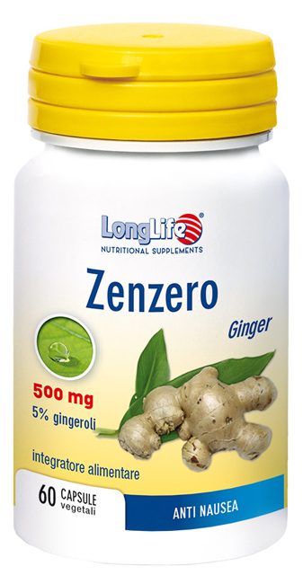 LONGLIFE ZENZERO 60 CAPSULE VEGETALI - goldeneffe.it