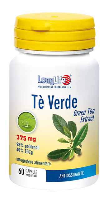 LONGLIFE TE' VERDE 60 CAPSULE VEGETALI - goldeneffe.it