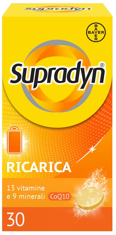 SUPRADYN RICARICA EFFERVESCENTI 30 COMPRESSE - goldeneffe.it