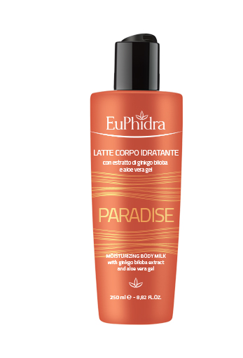 EUPHIDRA LATTE CORPO PARADISE 250 ML - goldeneffe.it