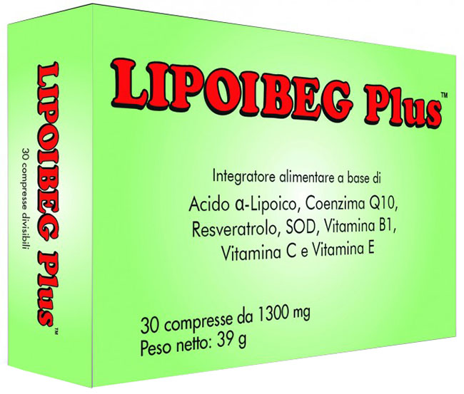 LIPOIBEG PLUS 30 COMPRESSE DA 1300 MG - goldeneffe.it