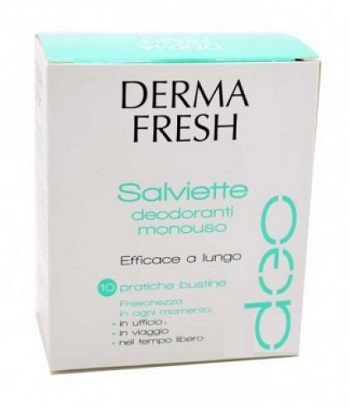 DERMAFRESH PELLE SENSIBILE 10 SALVIETTINE - goldeneffe.it