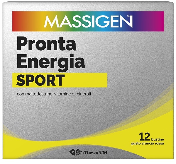 MASSIGEN SPORT PRONTA ENERGIA 12 BUSTINE - goldeneffe.it