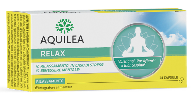 AQUILEA RELAX 24 CAPSULE VEGANE - goldeneffe.it