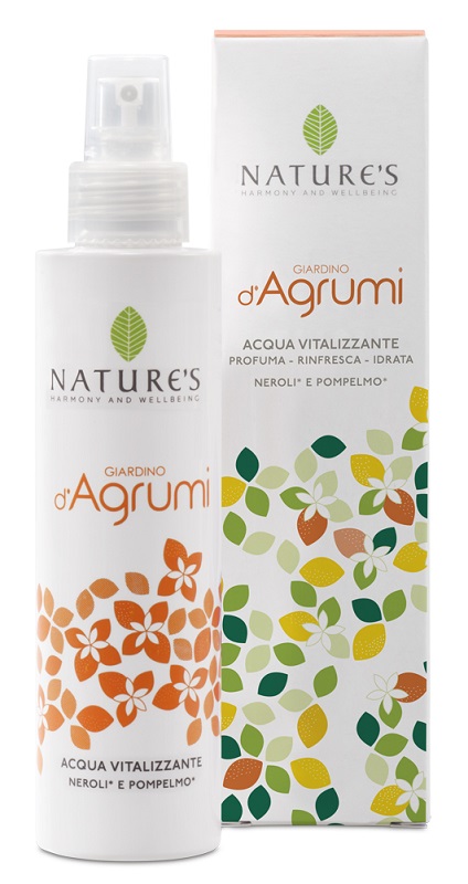 NATURE'S GIARDINO D'AGRUMI ACQUA VITALIZZANTE 150 ML - goldeneffe.it
