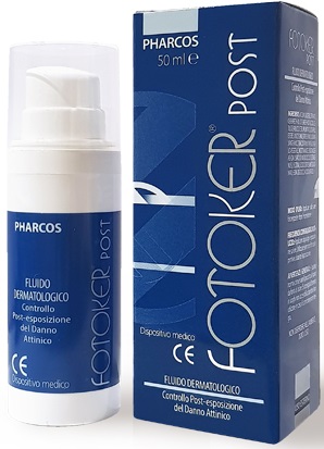 FLUIDO CONTROLLO POST ESPOSIZIONE DANNO ATTINICO FOTOKER POST PHARCOS 50 ML - goldeneffe.it