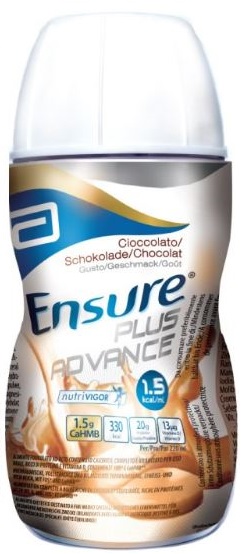 ENSURE PLUS ADVANCE CIOCCOLATO 4 BOTTIGLIE DA 220 ML - goldeneffe.it