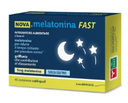 NOVA MELATONINA FAST 45 COMPRESSE 1MG DI MELATONINA - goldeneffe.it