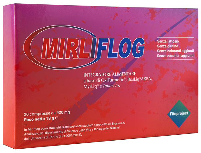 MIRLIFLOG 20 COMPRESSE - goldeneffe.it