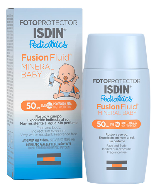 MINERAL BABY 50+ FOTOPROTECTOR PEDIATRICS 50 ML - goldeneffe.it
