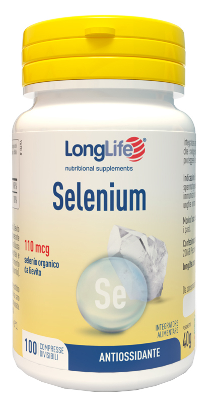 LONGLIFE SELENIUM 100 COMPRESSE DIVISIBILI - goldeneffe.it