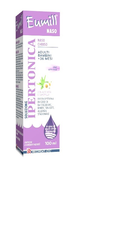 EUMILL NASO SPRAY SOLUZIONE IPERTONICA 100 ML - goldeneffe.it