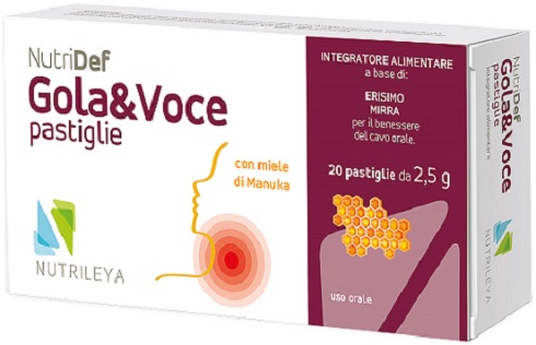 NUTRIDEF GOLA & VOCE MIELE 20 PASTIGLIE - goldeneffe.it