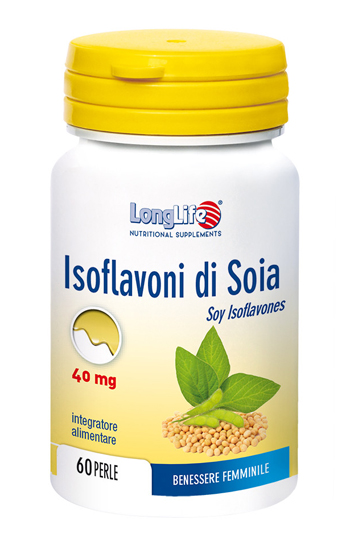 LONGLIFE ISOFLAVONI SOIA 60 PERLE - goldeneffe.it