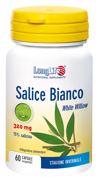 LONGLIFE SALICE BIANCO 60 CAPSULE VEGETALI - goldeneffe.it