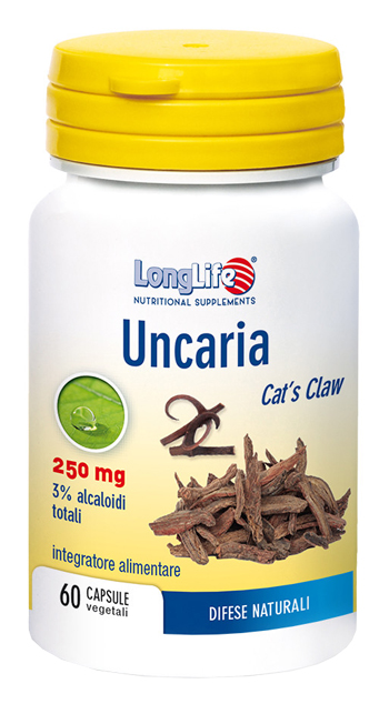 LONGLIFE UNCARIA 60 CAPSULE - goldeneffe.it