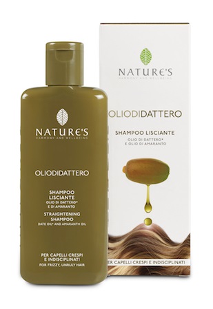 NATURE'S OLIO DI DATTERO SHAMPOO LISCIANTE 200 ML - goldeneffe.it