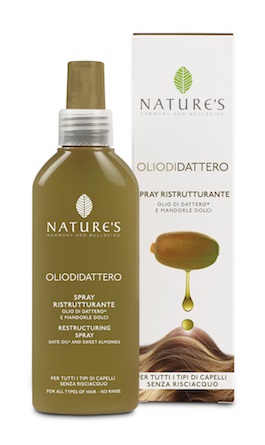 NATURE'S OLIO DI DATTERO SPRAY RISTRUTTURANTE 125 ML - goldeneffe.it