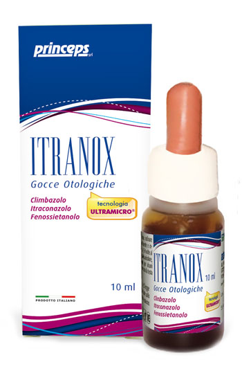 ITRANOX GOCCE OTOLOGICHE 10 ML - goldeneffe.it