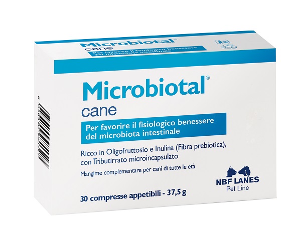 MICROBIOTAL CANE BLISTER 30 COMPRESSE APPETIBILI - goldeneffe.it