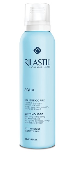 RILASTIL AQUA MOUSSE CORPO 200 ML - goldeneffe.it