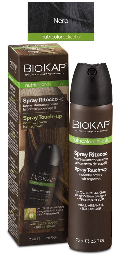 BIOS LINE BIOKAP NUTRICDEL SPRAY RITOCCO NERO 75 ML - goldeneffe.it