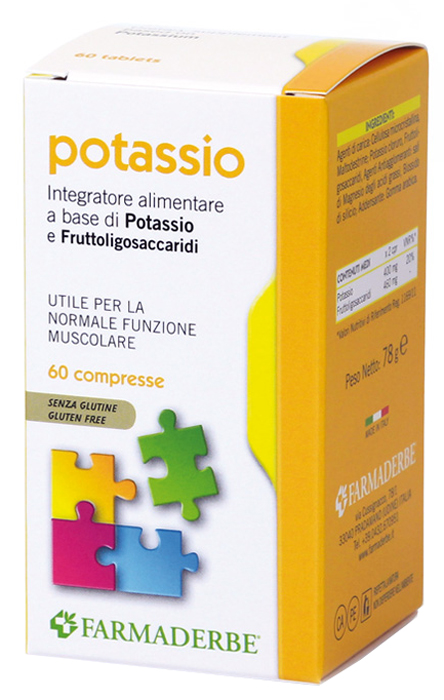 POTASSIO 60 COMPRESSE - goldeneffe.it