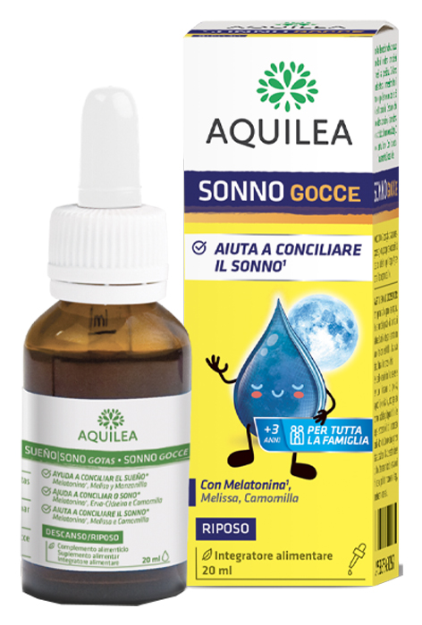 AQUILEA SONNO GOCCE 20 ML - goldeneffe.it