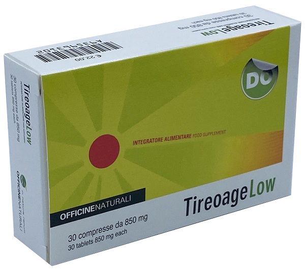 TIREOAGE LOW 30 COMPRESSE 850 MG - goldeneffe.it