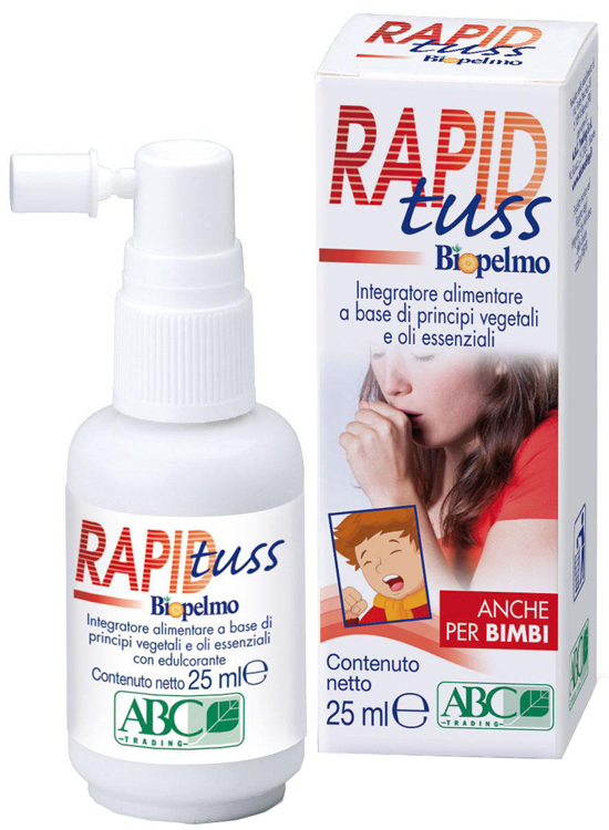 BIOPELMO RAPID TUSS SPRAY 25 ML - goldeneffe.it