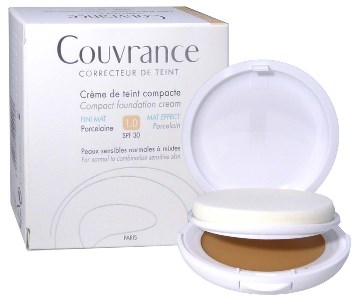 EAU THERMALE AVENE COUVRANCE CREMA COMPATTA COLORATA NF OIL FREE PORCELLANA 9,5 G - goldeneffe.it