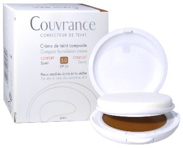 EAU THERMALE AVENE COUVRANCE CREMA COMPATTA COLORATA NF COMFORT SOLE 9,5 G - goldeneffe.it