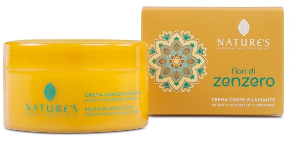 NATURE'S FIORI DI ZENZERO CREMA CORPO RILASSANTE 100 ML - goldeneffe.it