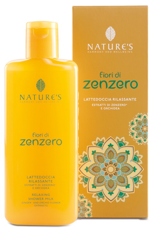 NATURE'S FIORI DI ZENZERO LATTEDOCCIA RILASSANTE 200 ML - goldeneffe.it