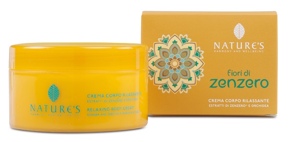 NATURE'S FIORI DI ZENZERO CREMA CORPO RILASSANTE 200 ML - goldeneffe.it