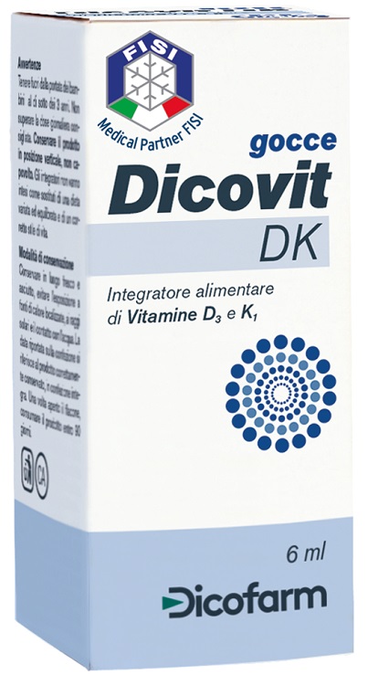DICOVIT DK GOCCE 6 ML - goldeneffe.it
