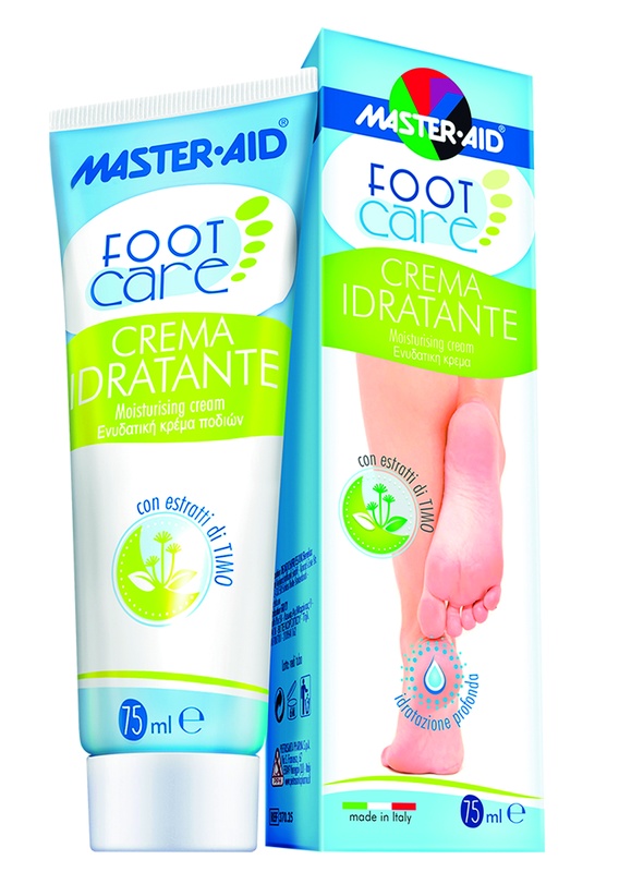 MASTER-AID FOOT CARE CREMA IDRATANTE 75 ML - goldeneffe.it
