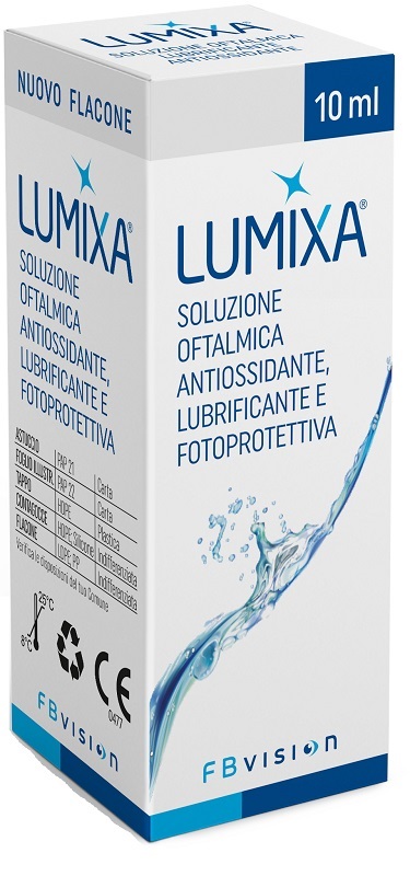 LUMIXA SOLUZIONE OFTALMICA LUBRIFICANTE ANTIOSSIDANTE 10 ML - goldeneffe.it