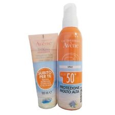 AVENE SOLARE KIT SPRAY SPF 50+ 200 ML + TRIXERA NUTRITION DETERGENTE 100 ML - goldeneffe.it